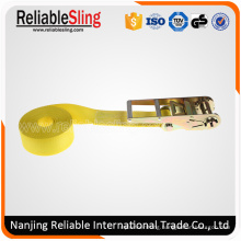 75mm X 7.5ton Yellow Endless Ratchet Strap Belt